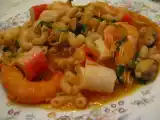 Receita Massada de camarão com mexilhão