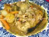 Receita Tubarão guarnecido com legumes no forno