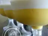 Receita Mousse de manga com espuma de coco