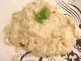 Receita Risoto de bacon e gorgonzola