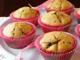 Receita Muffin de pêra e chocolate