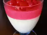 Receita Panna cotta de groselha
