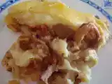 Receita Estufado de potas e lulas em empadão de puré de batata