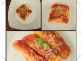 Receita Canelloni falso de peito de peru e ricota