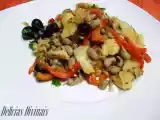 Receita Salada de feijão frade com bacalhau