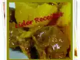 Receita Ponta de peito acebolada com batatas na pressão