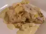 Receita Peixe gratinado ao molho branco