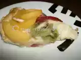 Receita Bimby - tarte de fruta com creme pasteleiro