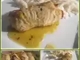 Receita Bifes de peru com presunto e tâmaras