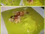 Receita Creme de ervilhas com bacon