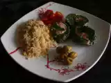 Receita Torta de espinafres com recheio de frango