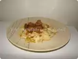 Receita Vitela estufada com tagliatelli
