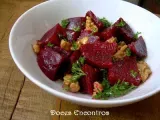 Receita Salada marroquina de beterraba, canela e salsa