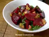 Receita Salada marroquina de beterraba, canela e salsa