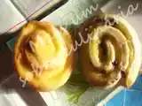 Receita Caracóis doces e flor de brioche