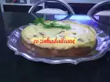 Receita Quiche de queijo e salame tipo italiano