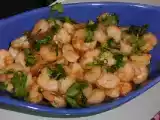 Receita Camarões com gengibre e mel