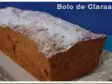 Receita Bolo de claras