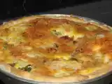 Receita Olha a bela quiche de farinheira e não só