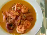 Receita Moqueca de polvo e camarão