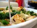 Receita Halloumi grelhado com gremolada