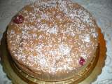 Receita Charlote de chocolate e framboesas
