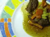 Receita Carne na cerveja com batatas e cenoura
