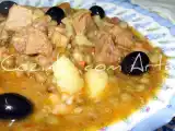 Receita Jardineira de carne de vaca com ervilhas e cenoura