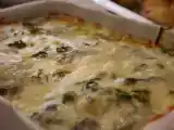 Receita Filé de pescada à fiorentina (minha versão)