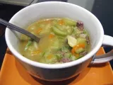 Receita Sopa de carne com legumes