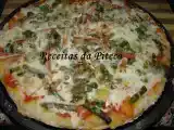 Receita Pizza de legumes