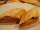 Receita Sanduiche de linguiça e palmira
