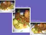 Receita Coelho com ervilhas