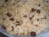 Receita arroz árabe