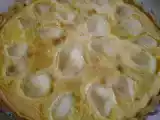 Receita tarte de pêra e queijo