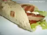 Receita Wrap de carne de porco