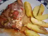 Receita chicharros assados no forno com tomate