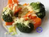 Receita Legumes cozidos no vapor