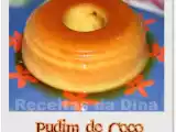 Receita Pudim de coco