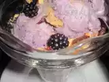 Receita Gelado de amoras silvestres