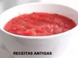 Receita Molho de tomates no microondas