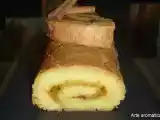 Receita Torta de amêndoa com doce de ovos e canela