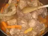 Receita Coelho estufado com cenouras
