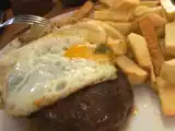 Receita Bife com ovo a cavalo (sem mosquito na garupa!)