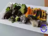 Receita Alcatra na manteiga com legumes e banana frita