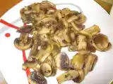 Receita Cogumelos salteados