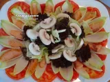 Receita Salada de salmão defumado, endívias e outros breguetes