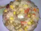 Receita Risoto de frango com bacon da tata