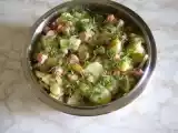 Receita Receita de kartoffelsalat (salada de batatas) - culinária alemã