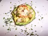 Receita Camarões no abacate